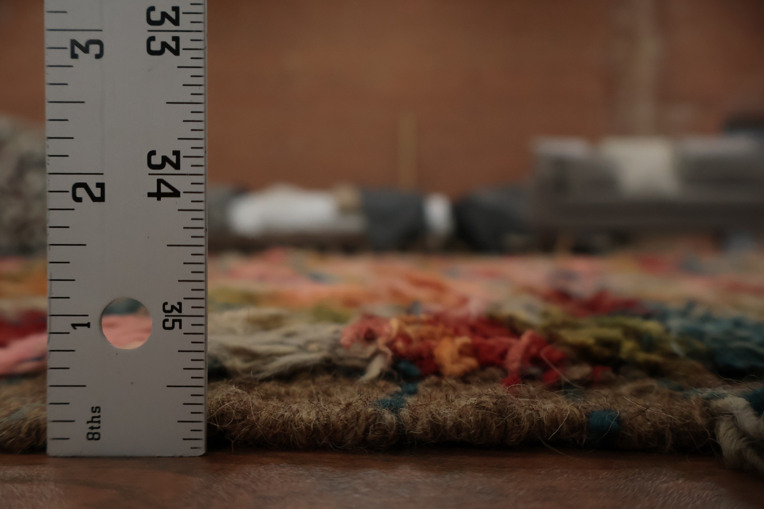 Checkered Moroccan Berber Area Rug 8x10
