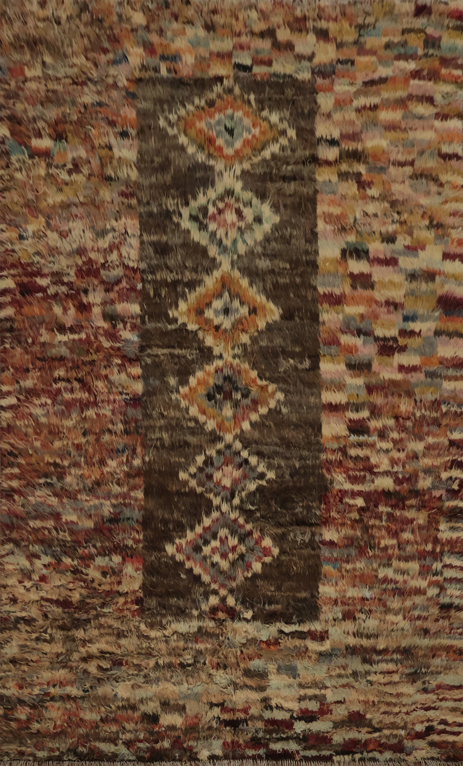 Rich Berber Moroccan Area Rug 7x10 Infusing Elegance in Home Decor