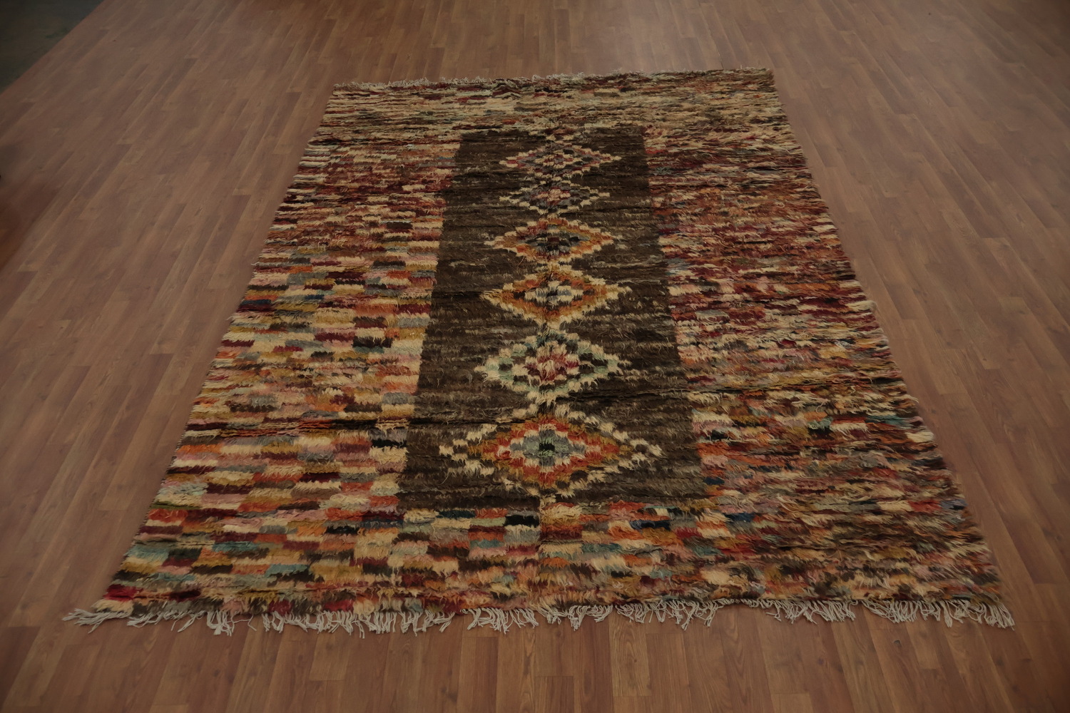 Rich Berber Moroccan Area Rug 7x10 Infusing Elegance in Home Decor