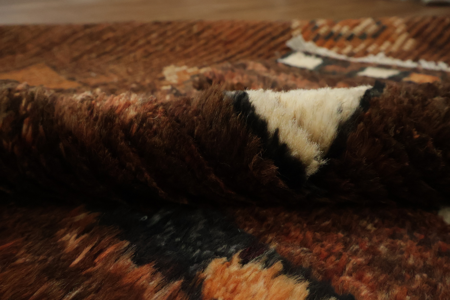 Tribal Moroccan Wool Area Rug 7x10