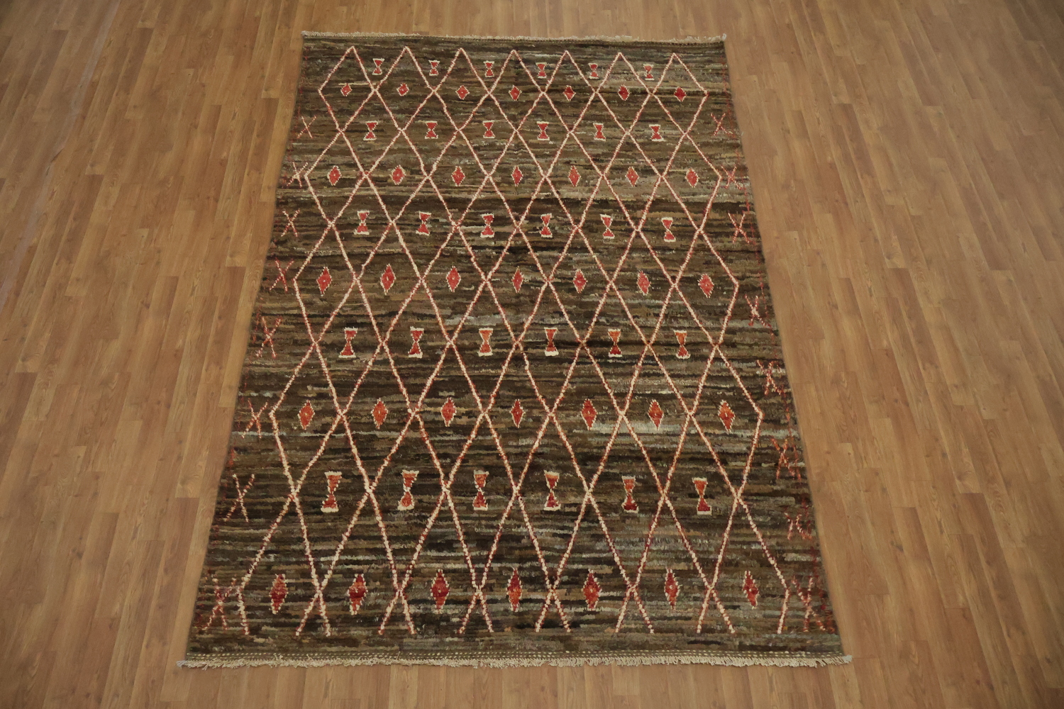 Trellis Moroccan Area Rug 7x10