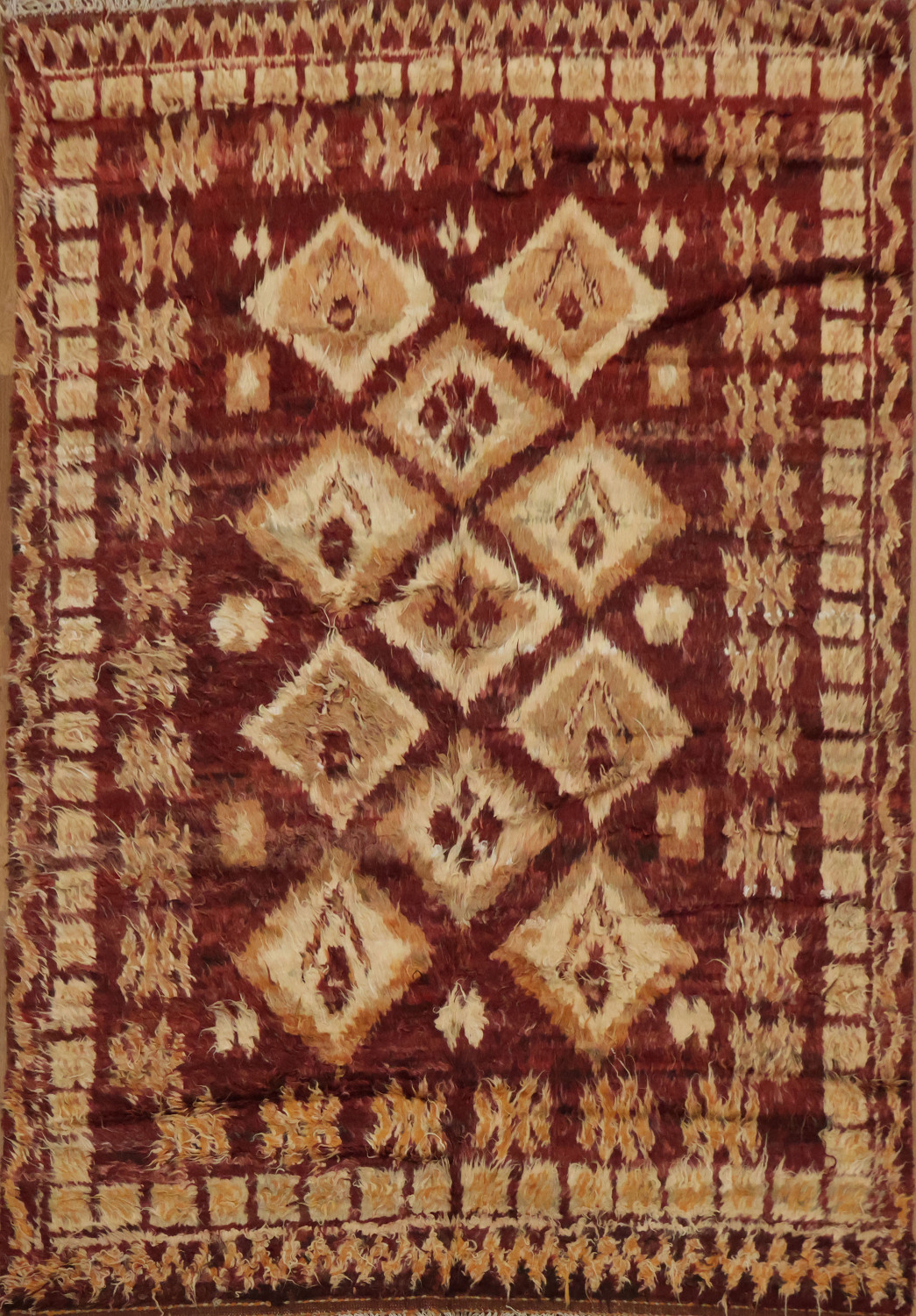 Berber Moroccan Wool Area Rug 6x8