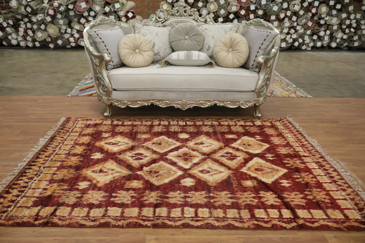 Berber Moroccan Wool Area Rug 6x8