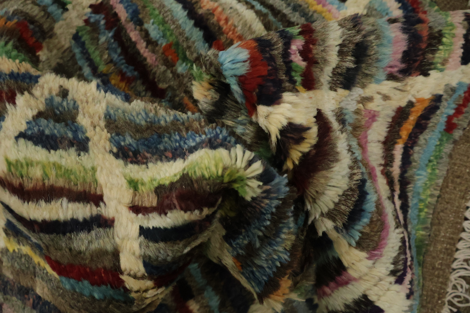 Trellis Moroccan Wool Area Rug 6x10