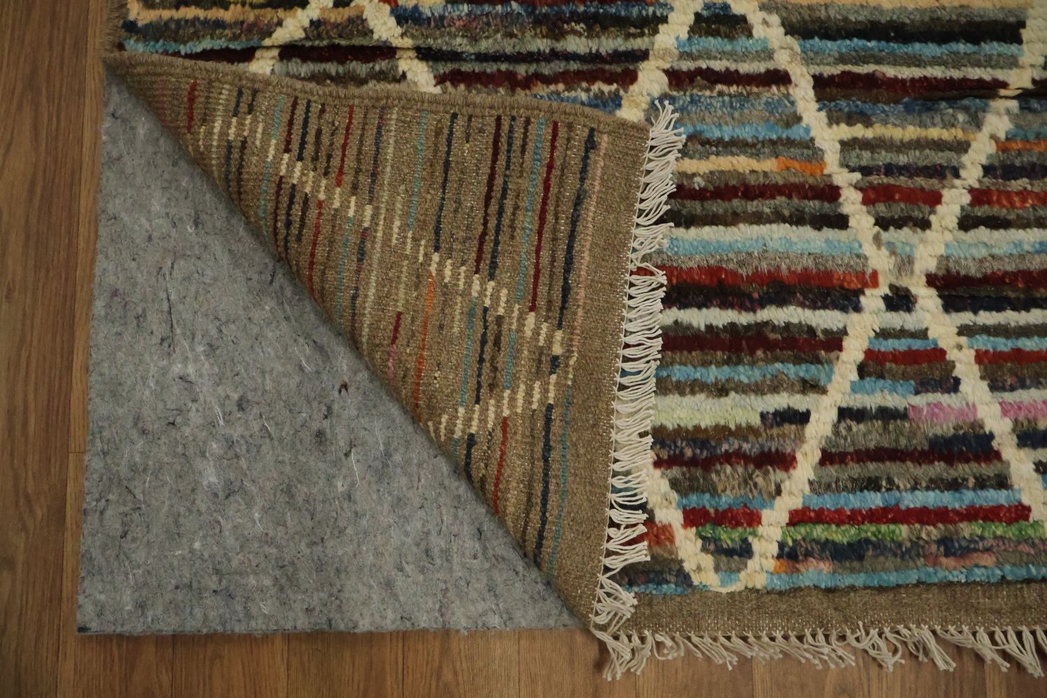 Trellis Moroccan Wool Area Rug 6x10