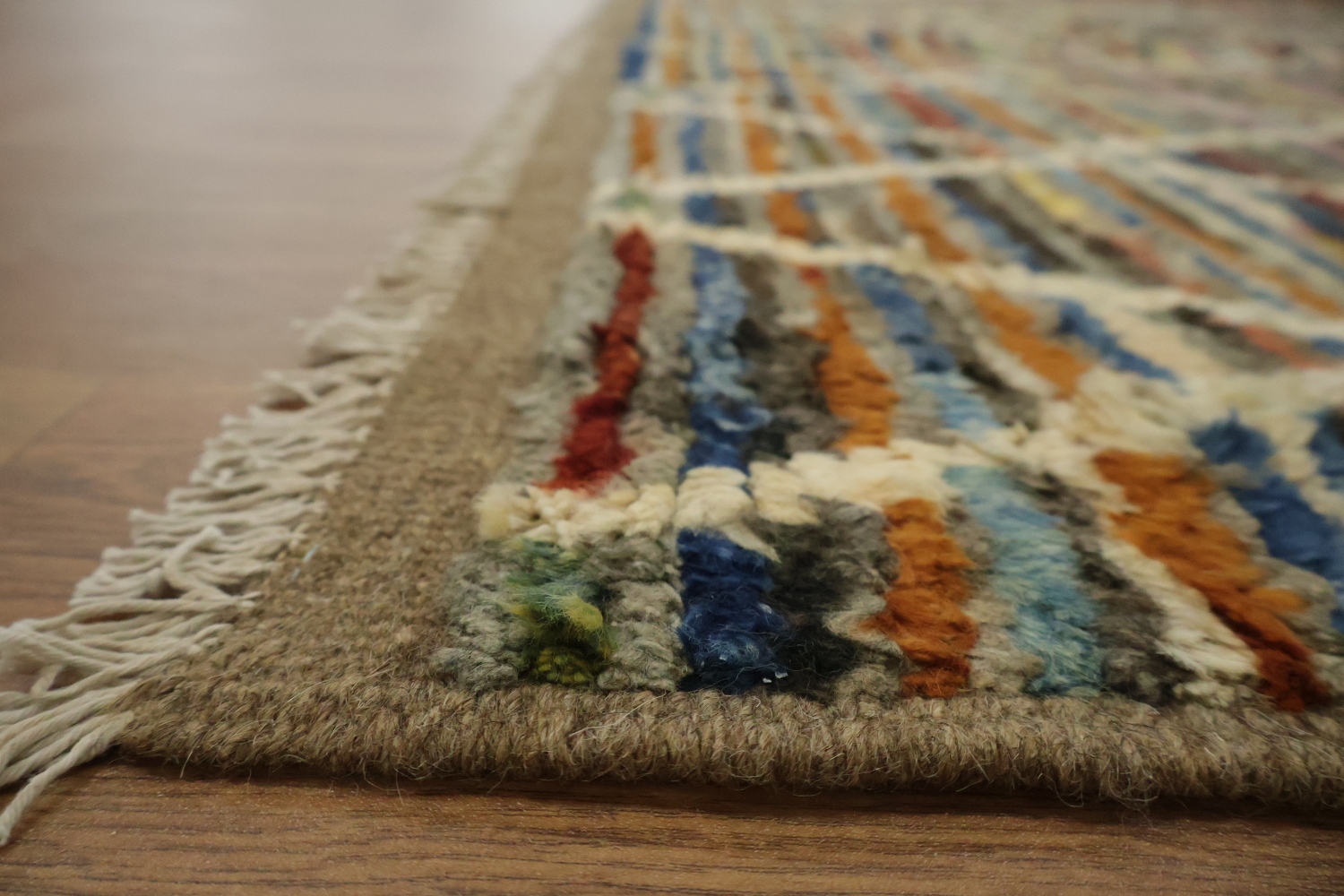 Trellis Moroccan Wool Area Rug 6x10