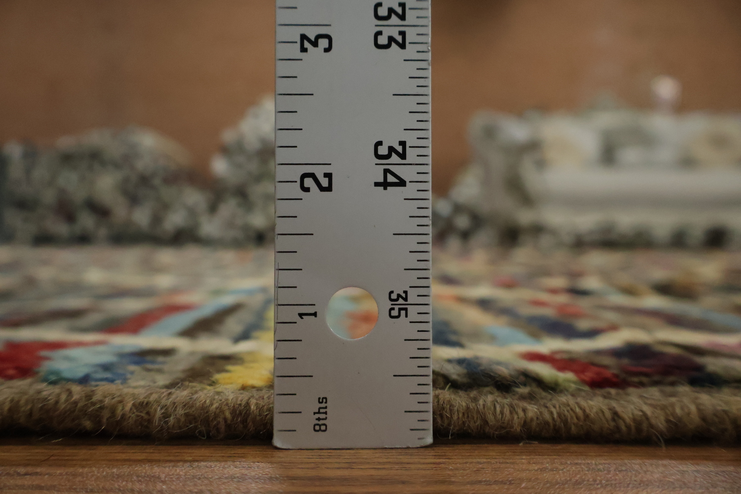 Trellis Moroccan Wool Area Rug 6x10