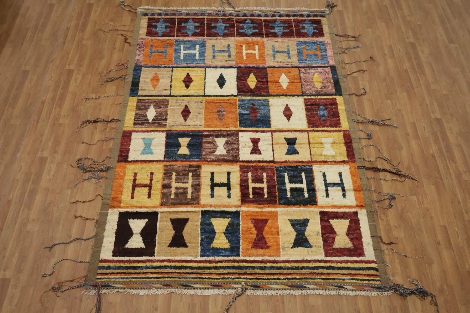 Geometric Moroccan Oriental Area Rug 7x10
