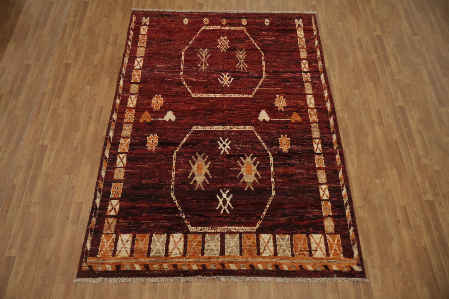 Tribal Moroccan Area Rug 7x10