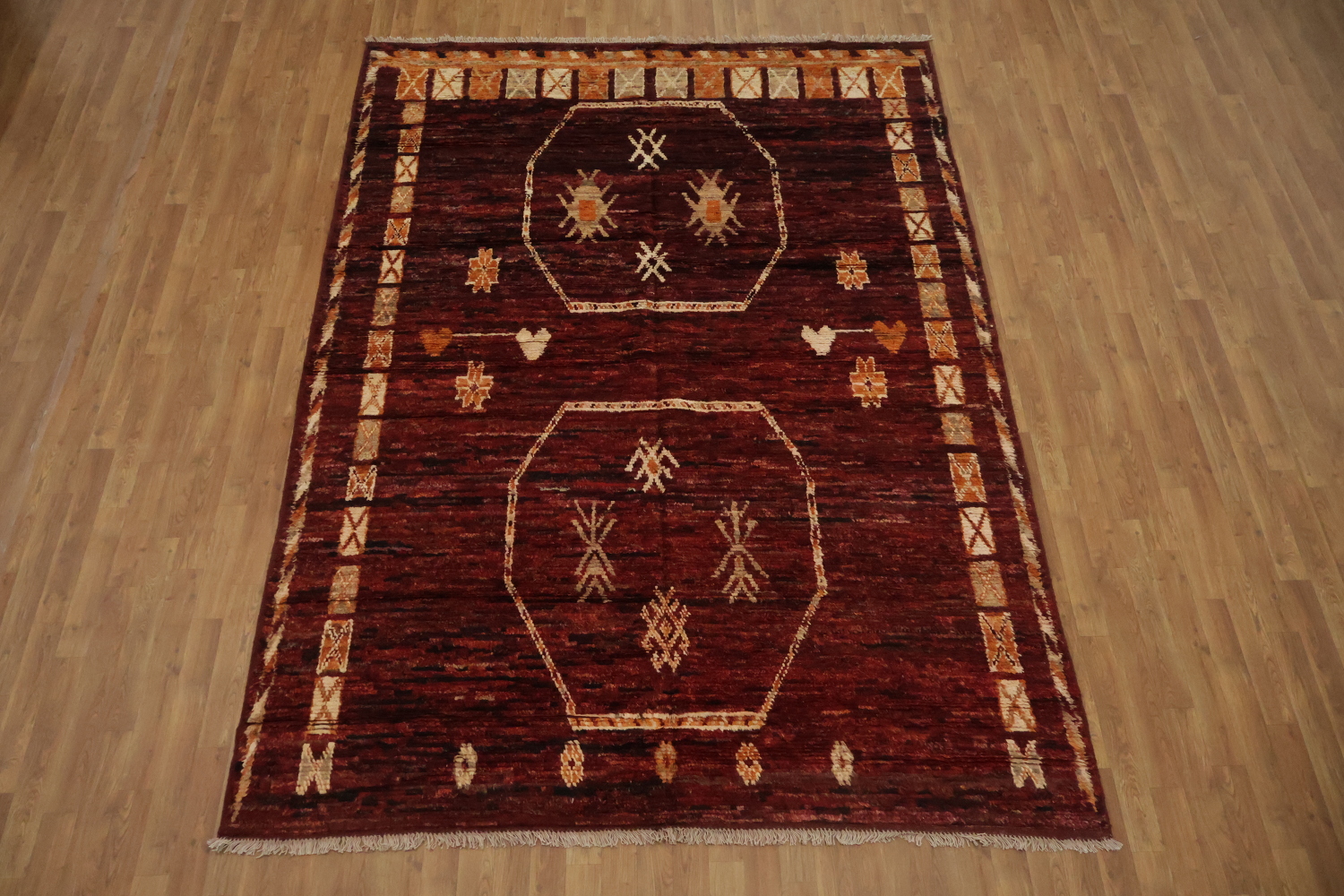 Tribal Moroccan Area Rug 7x10