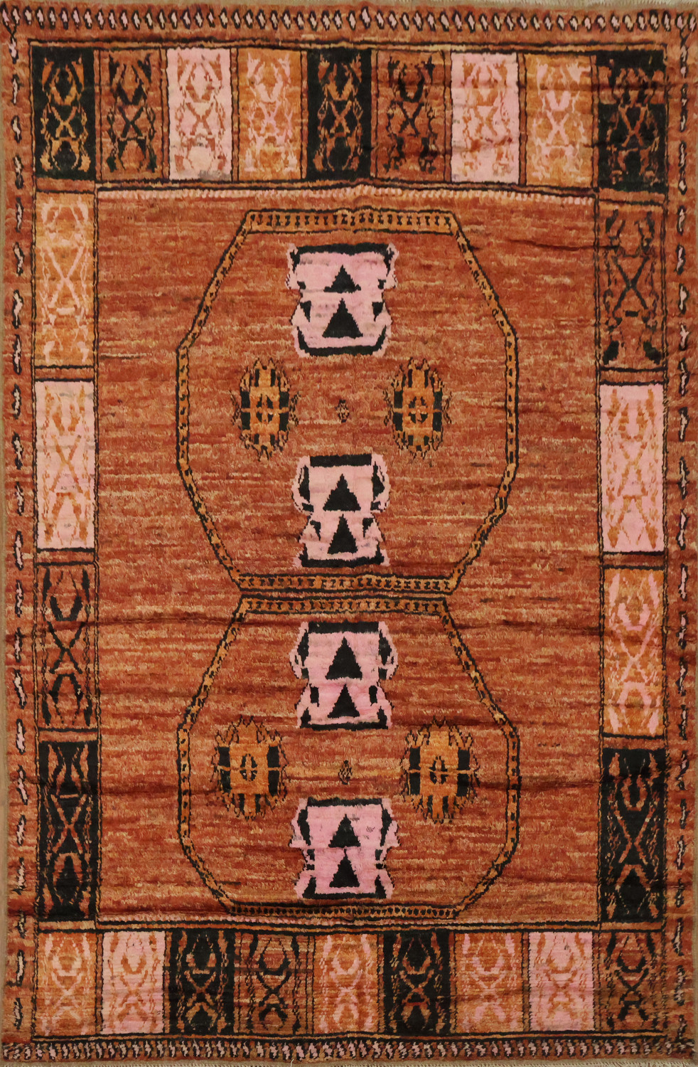 Geometric Moroccan Area Rug 7x10
