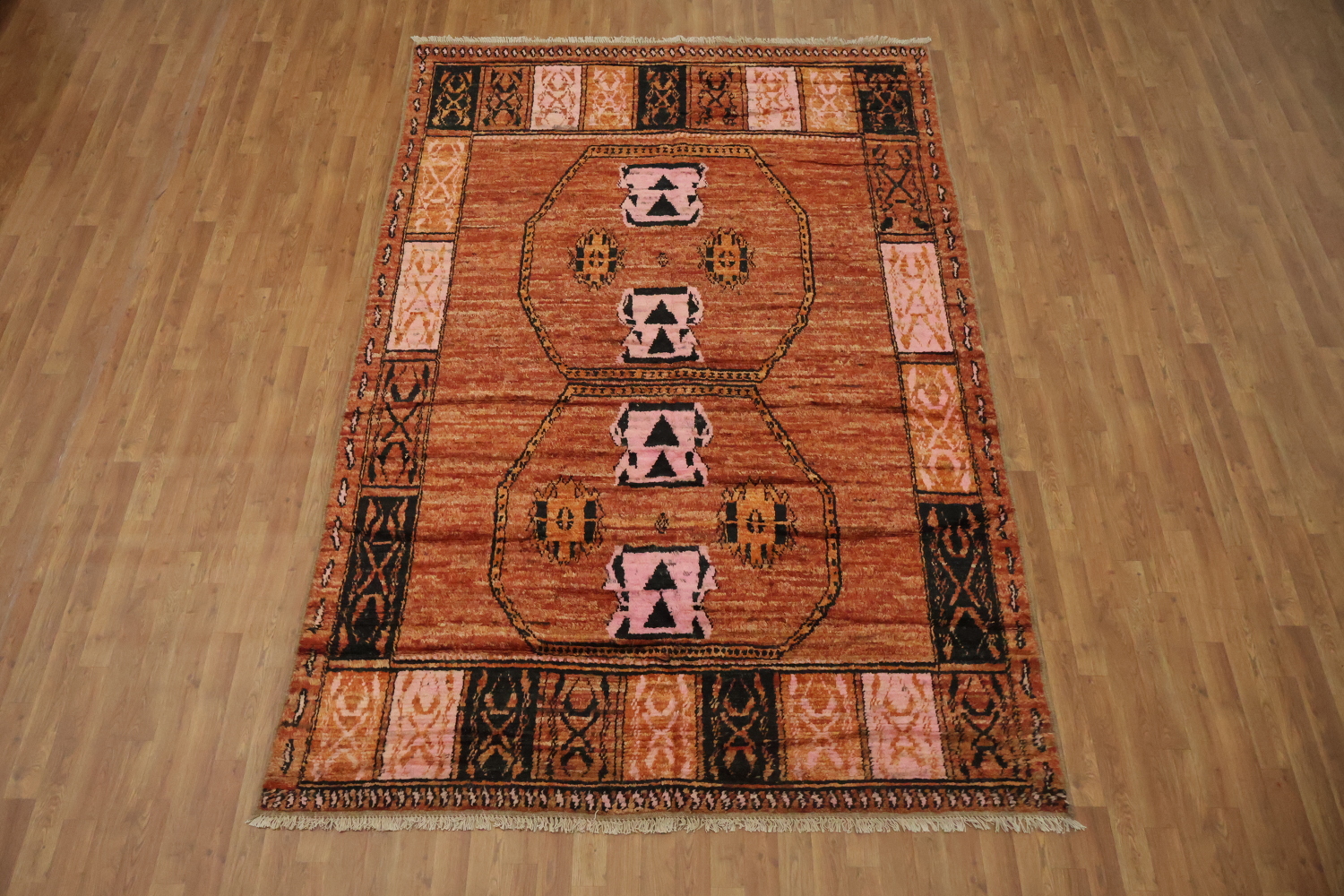Geometric Moroccan Area Rug 7x10