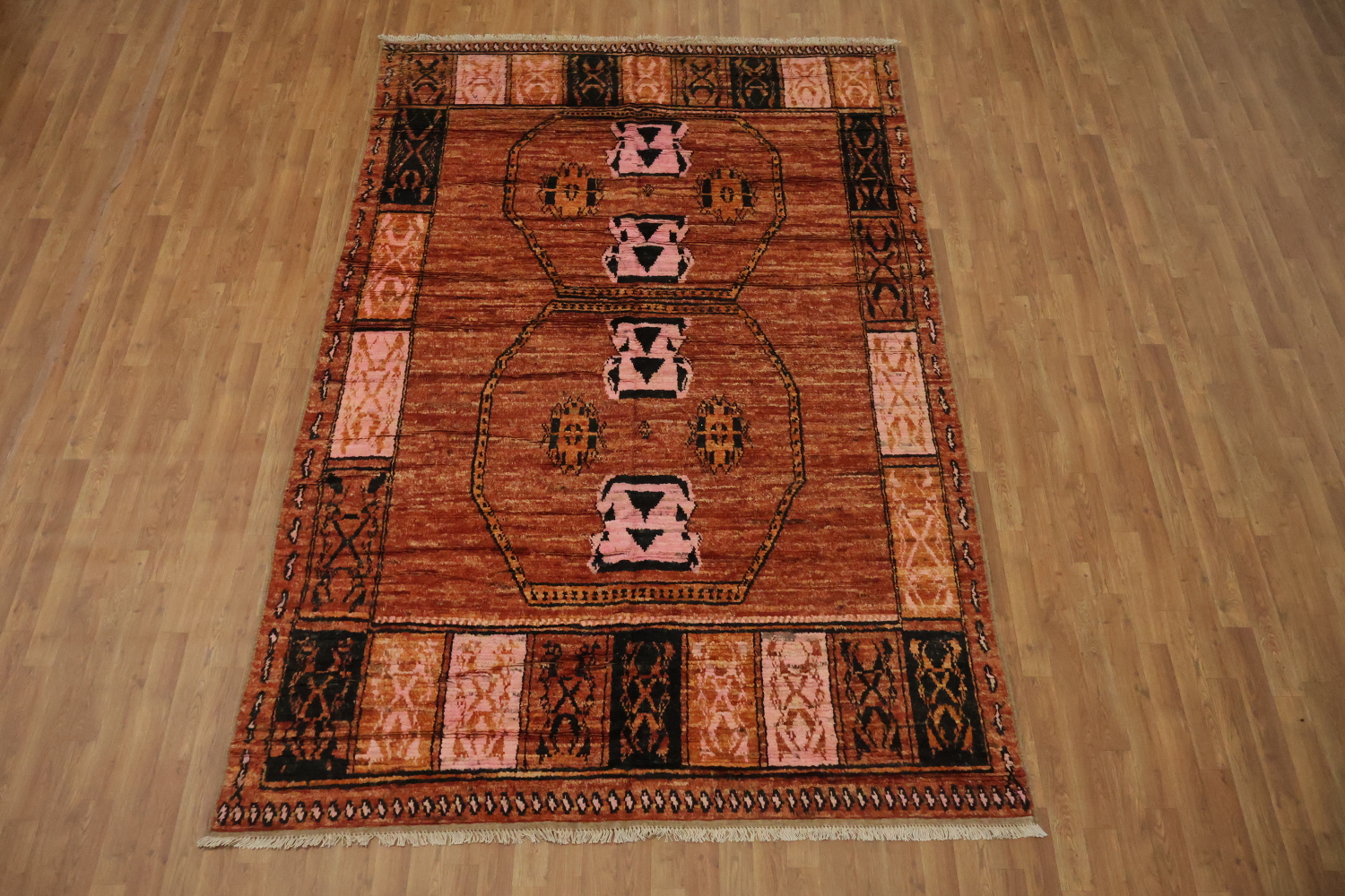 Geometric Moroccan Area Rug 7x10