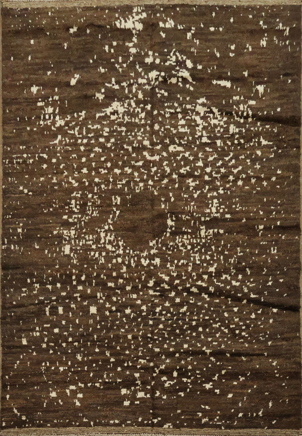 Tribal Moroccan Brown Area Rug 6x8