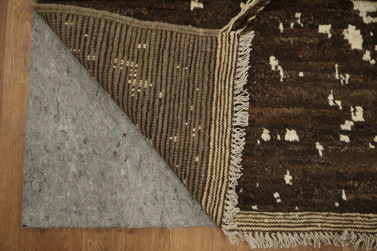 Tribal Moroccan Brown Area Rug 6x8