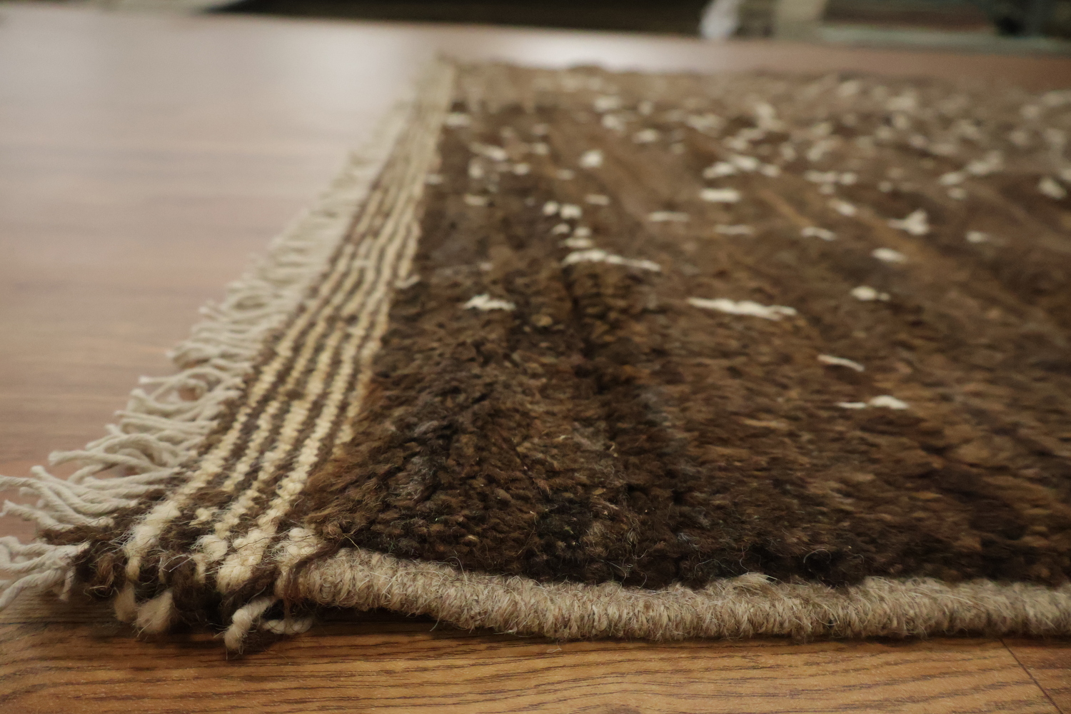 Tribal Moroccan Brown Area Rug 6x8