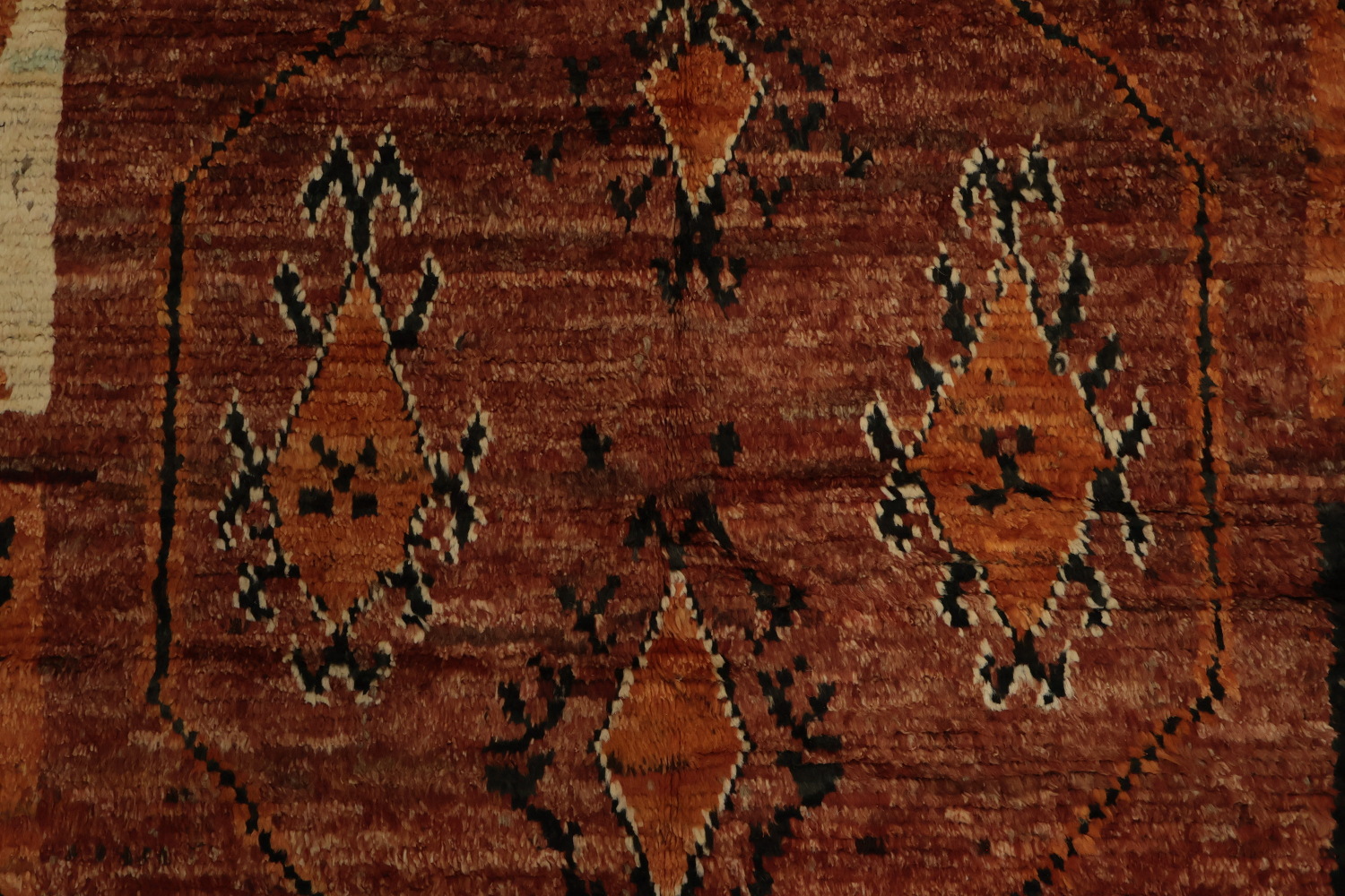 Rustic Tribal Moroccan Area Rug 7x10 Perfect for Cozy Home Interiors