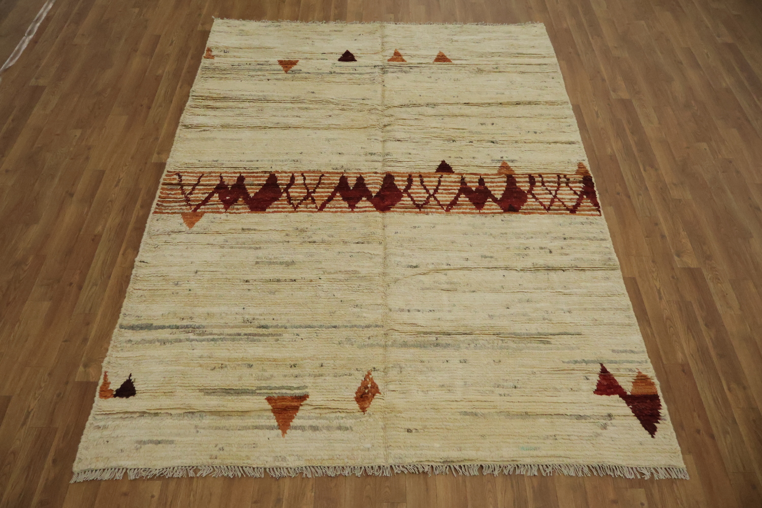 Tribal Moroccan Oriental Area Rug 6x8