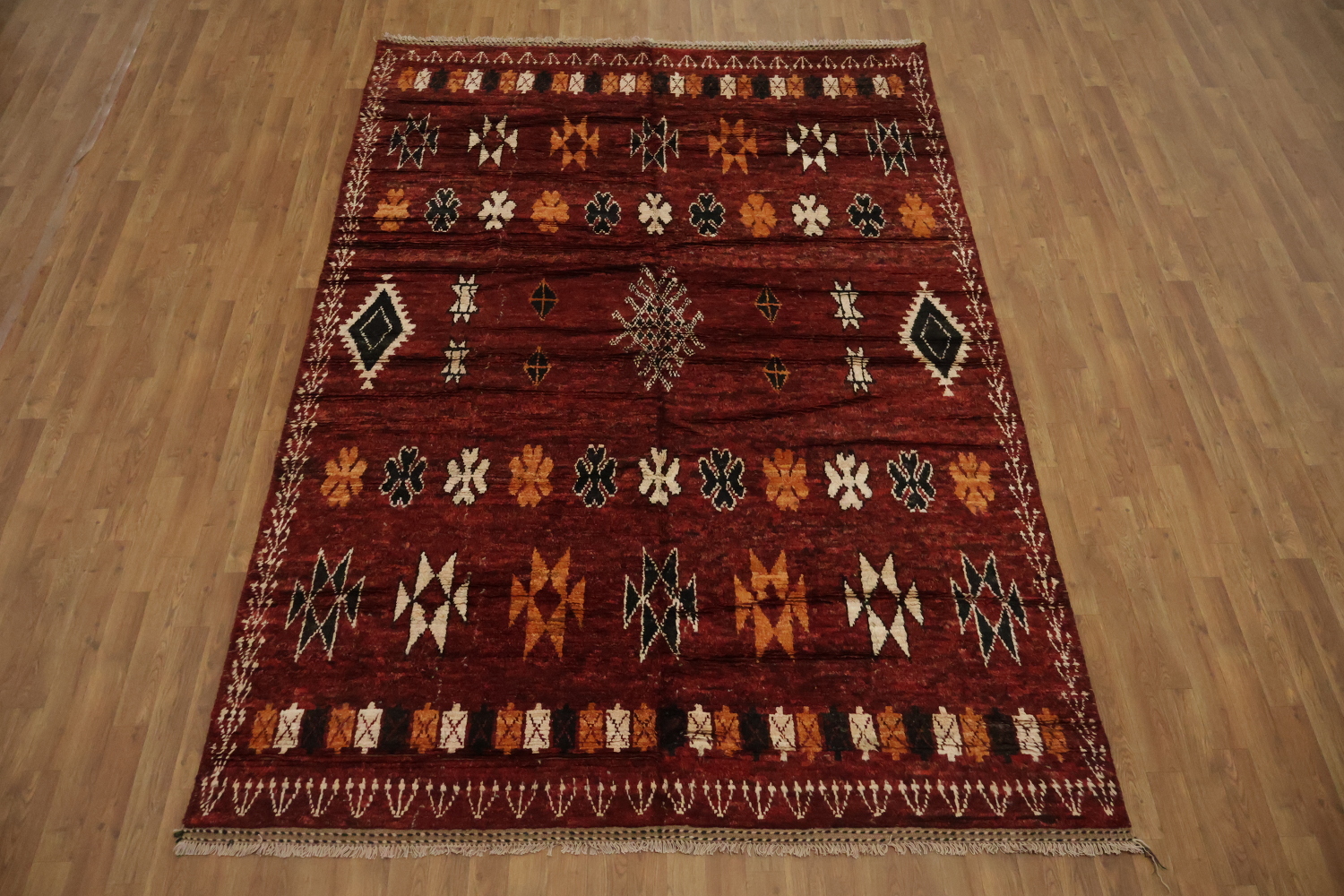 Tribal Moroccan Area Rug 7x10