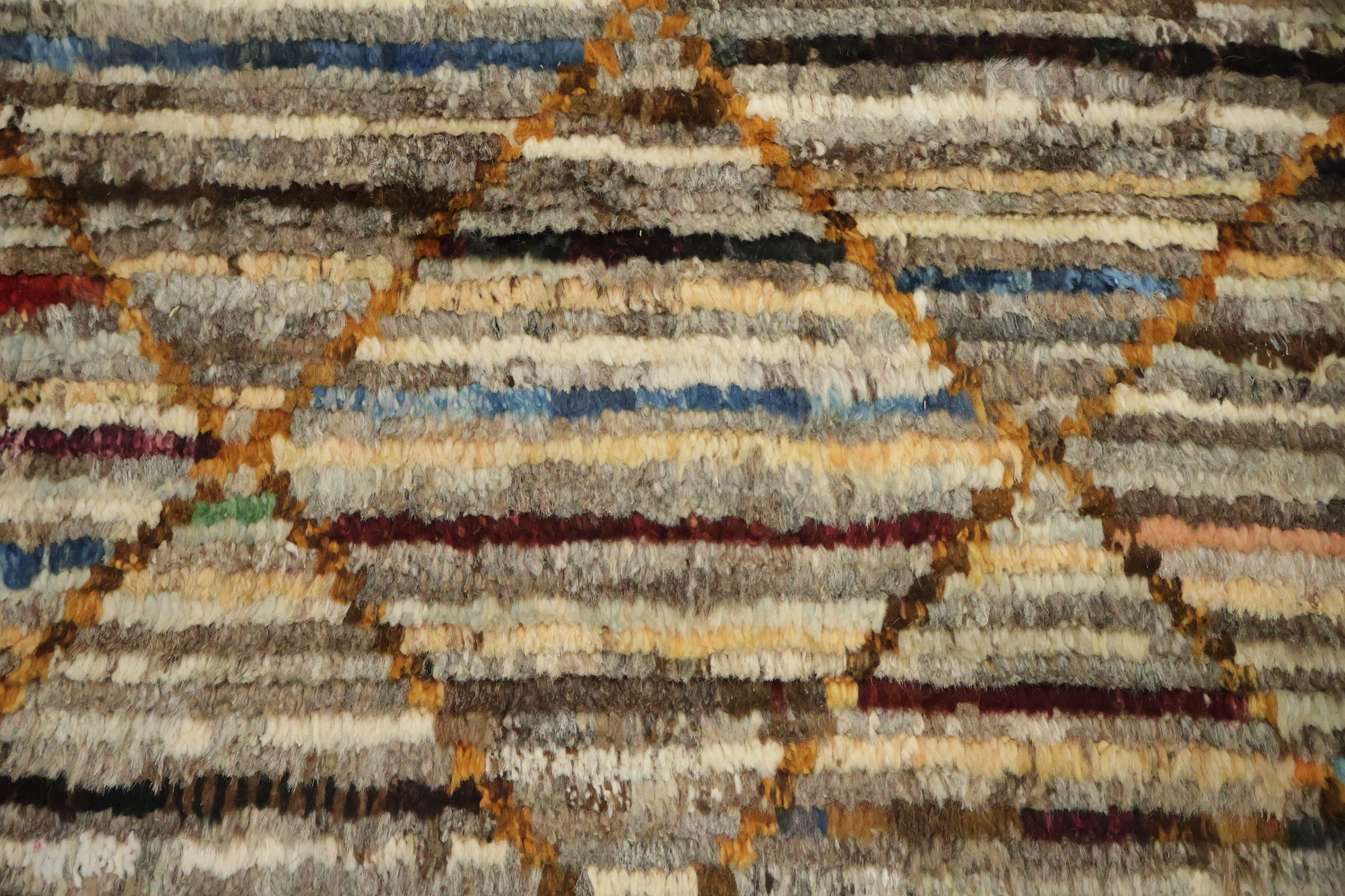Trellis Moroccan Wool Area Rug 7x10