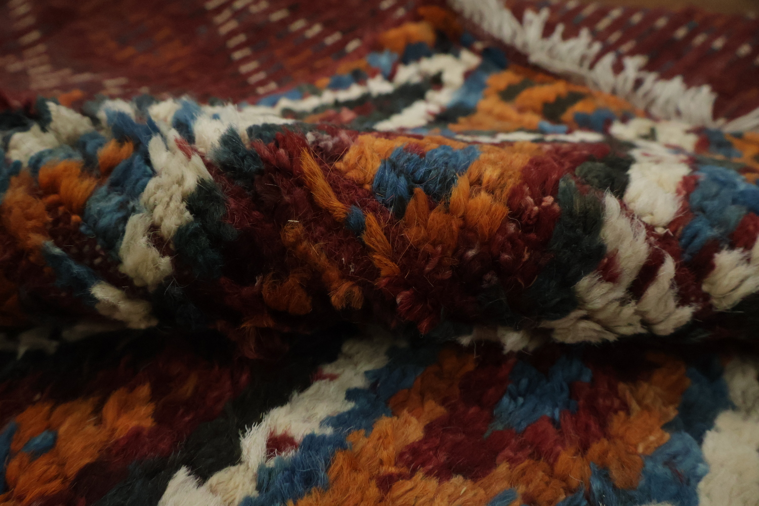 Trellis Moroccan Wool Area Rug 6x8