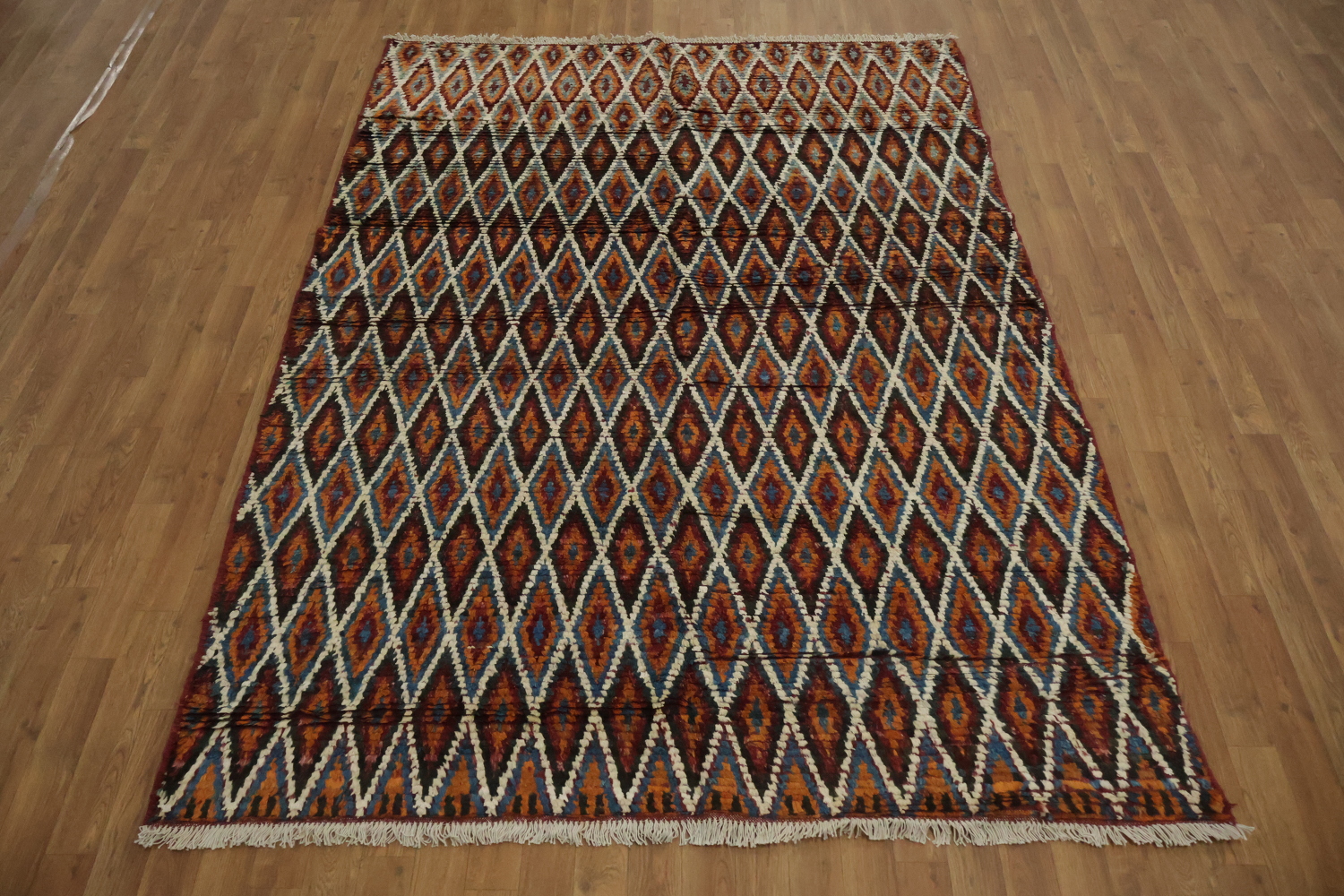 Trellis Moroccan Wool Area Rug 6x8