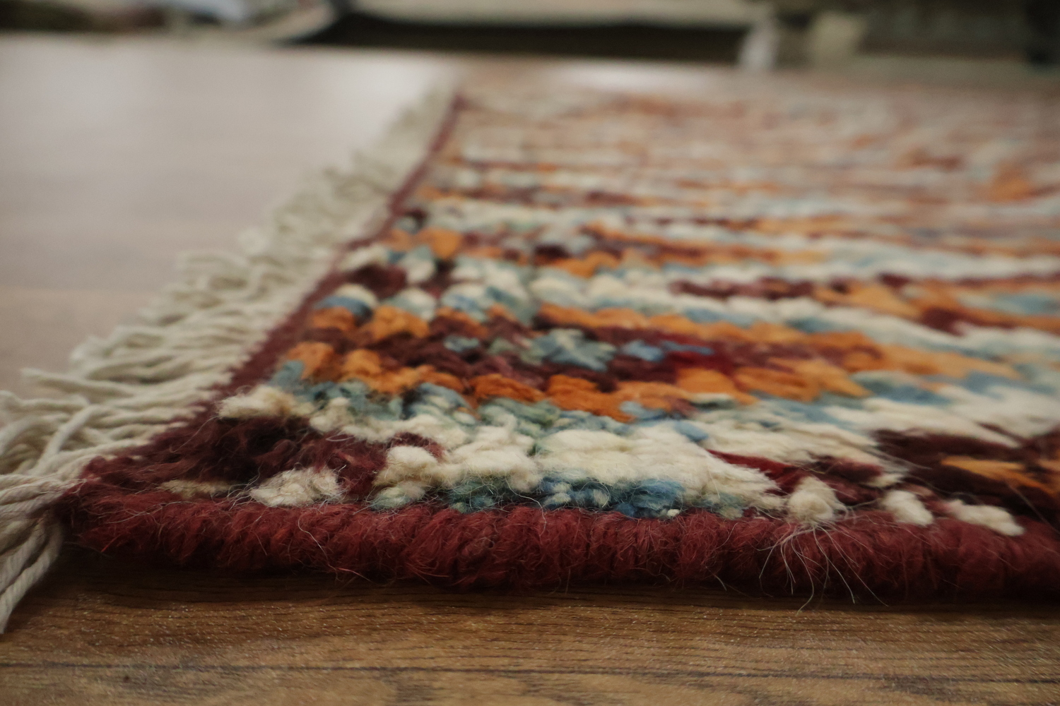 Trellis Moroccan Wool Area Rug 6x8
