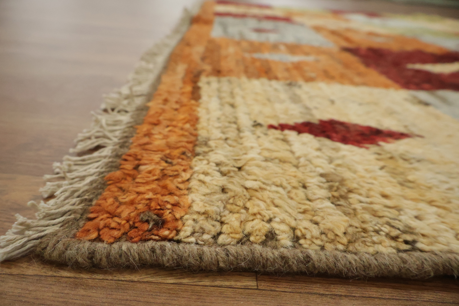 Checkered Moroccan Oriental Area Rug 6x9