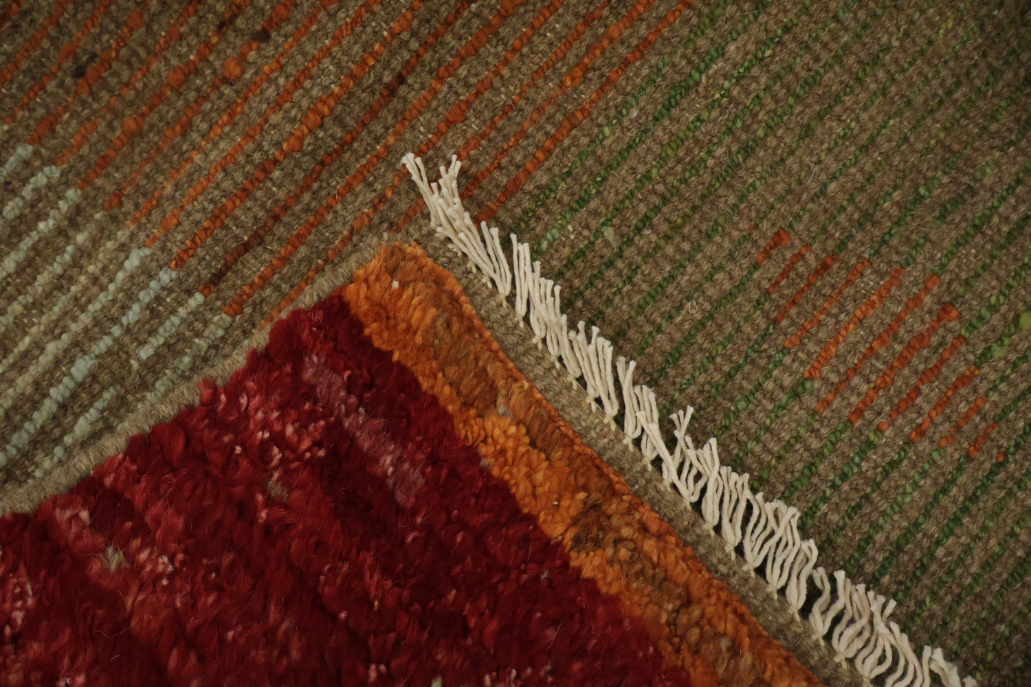 Checkered Moroccan Oriental Area Rug 6x9