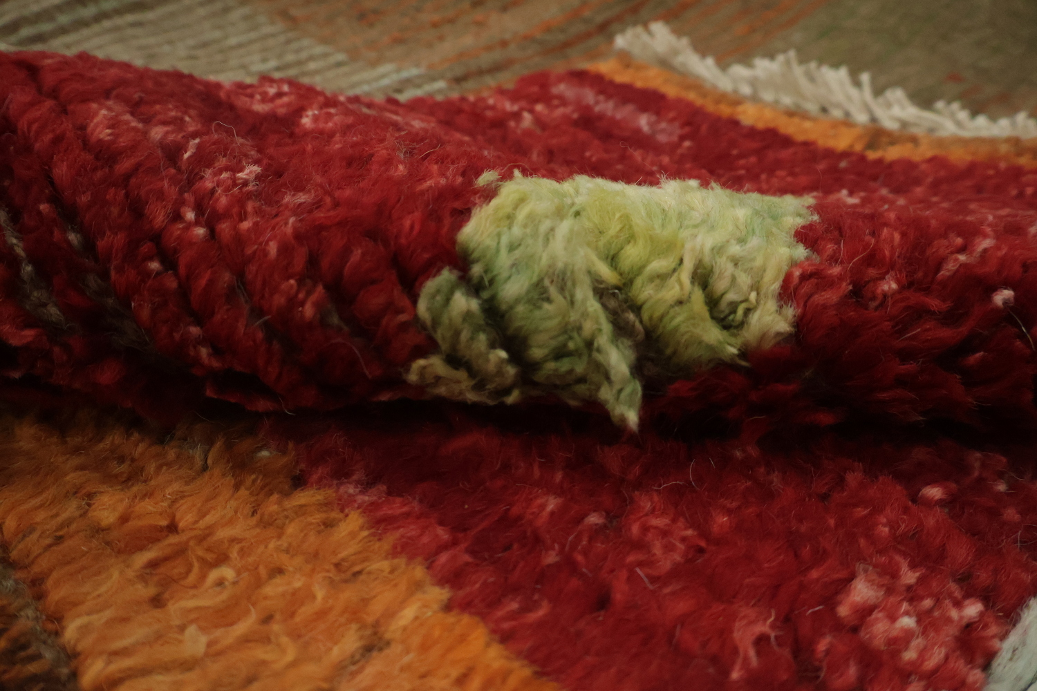 Checkered Moroccan Oriental Area Rug 6x9