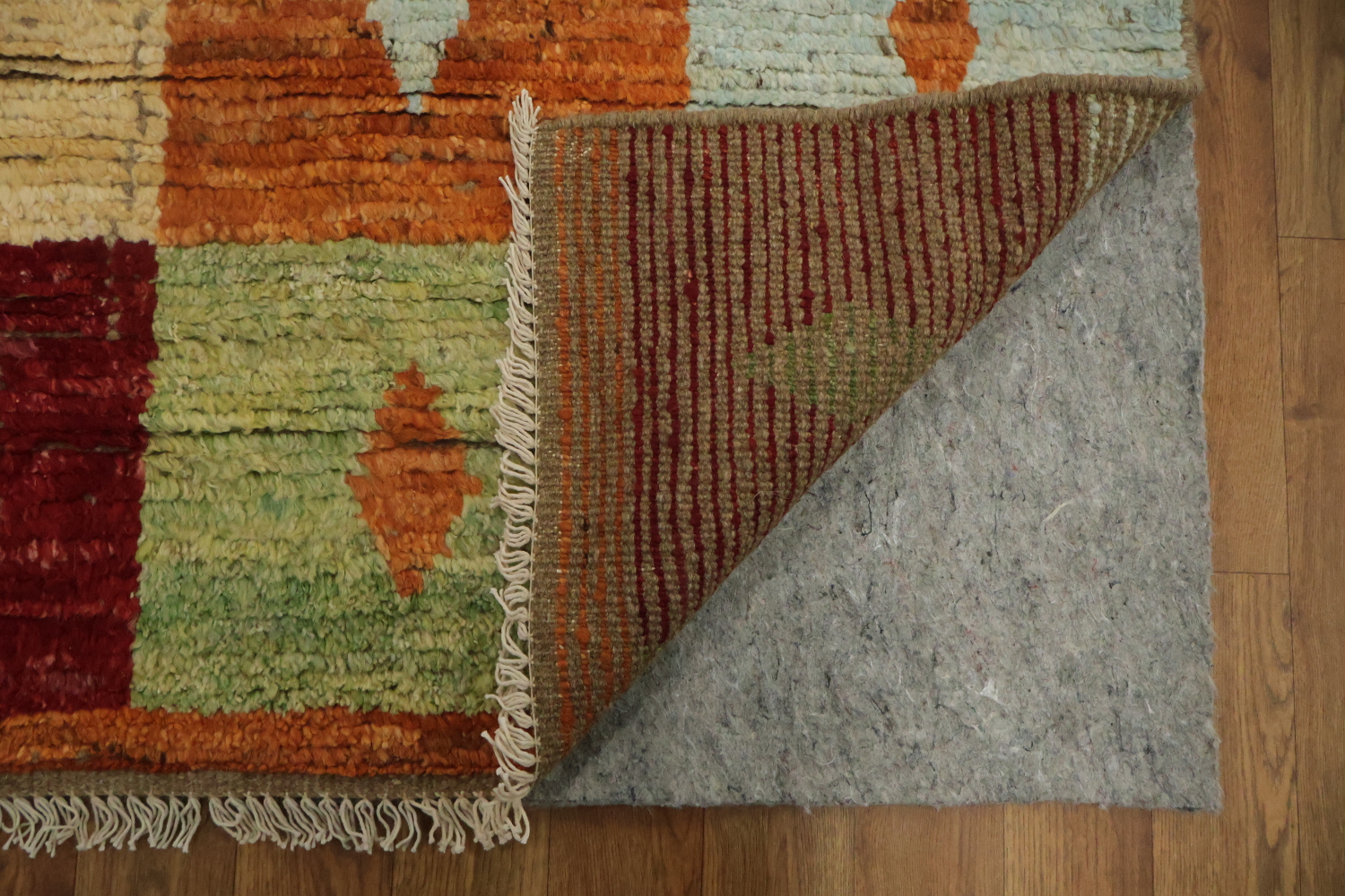 Checkered Moroccan Oriental Area Rug 6x9