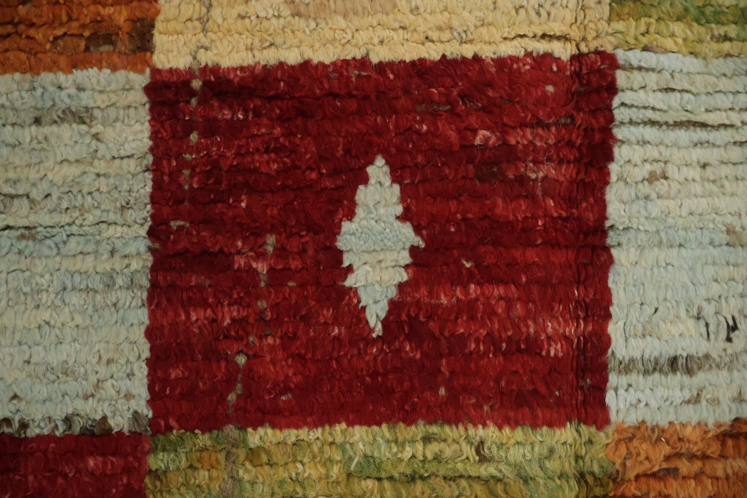 Checkered Moroccan Oriental Area Rug 6x9