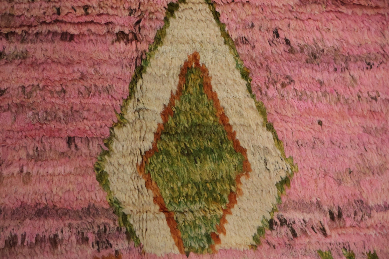 Pink Moroccan Geometric Area Rug 6x10