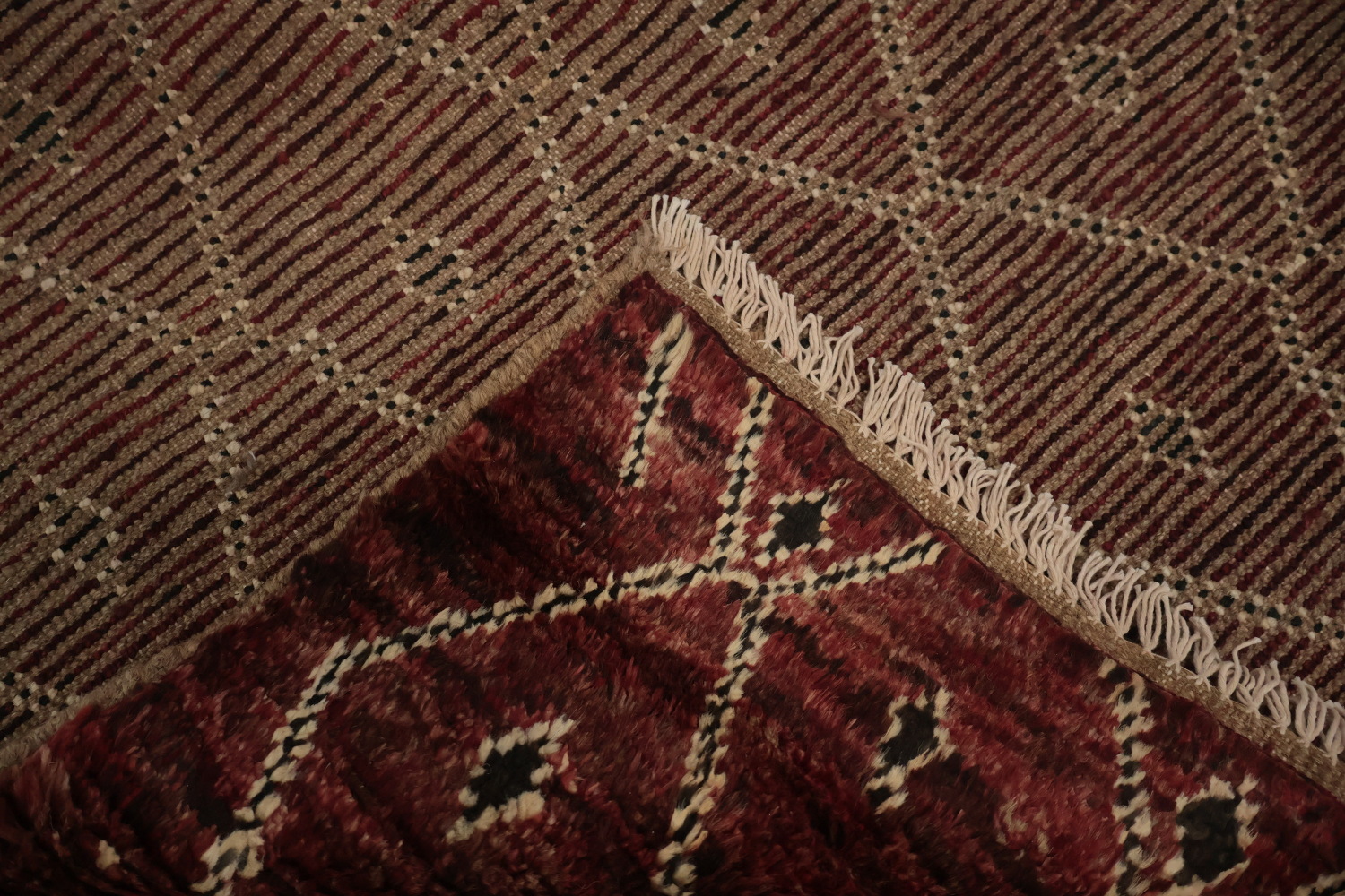 Elegant Diamond Moroccan Area Rug 7x10 for Stylish Interiors