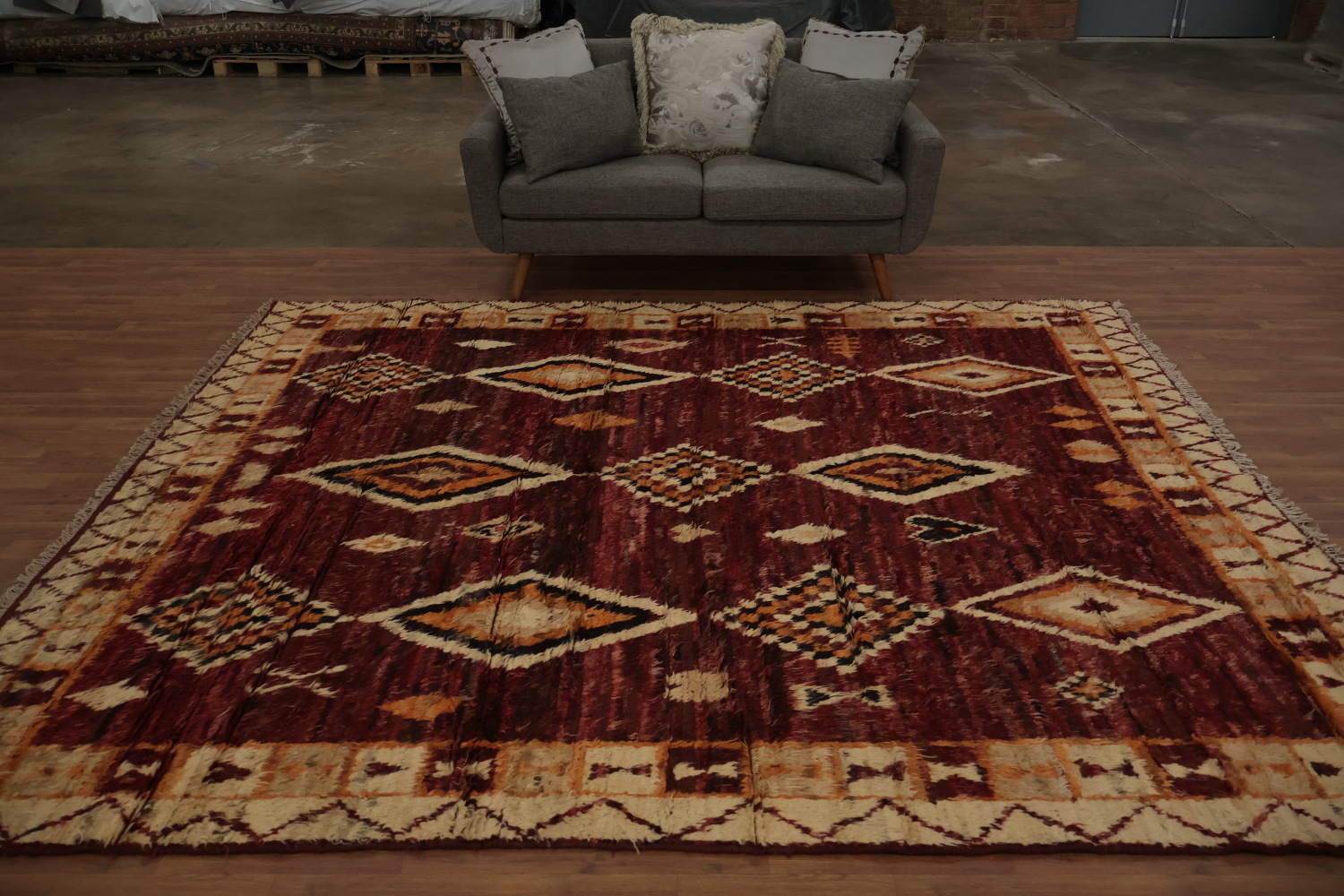 Artistic Flair Exquisite Handcrafted Berber Moroccan Area Rug 8x10