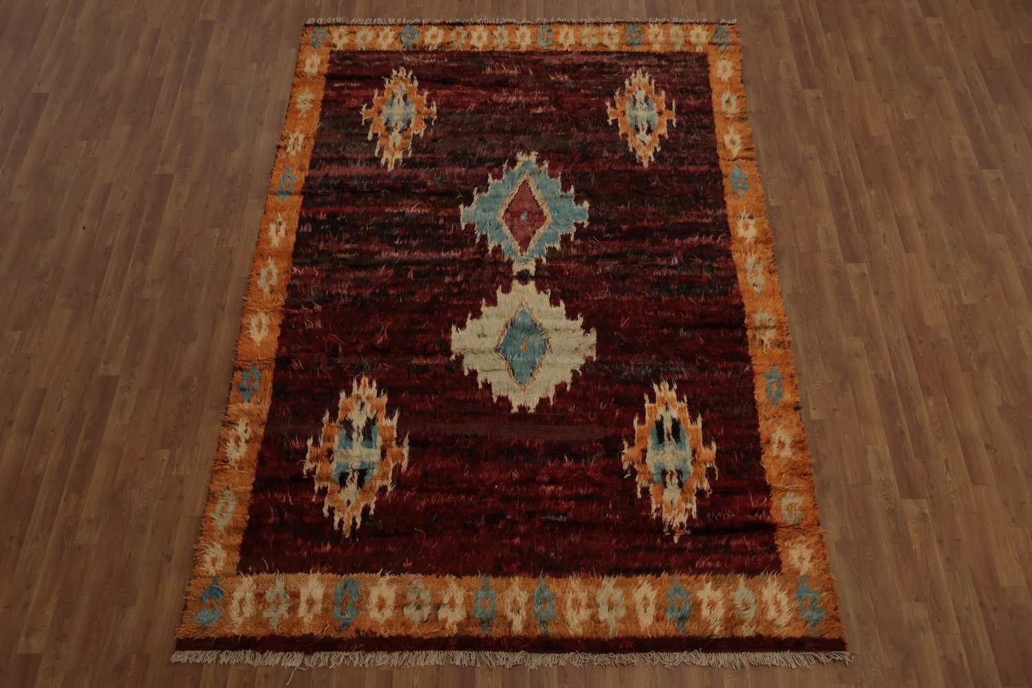 Berber Moroccan Wool Area Rug 7x10