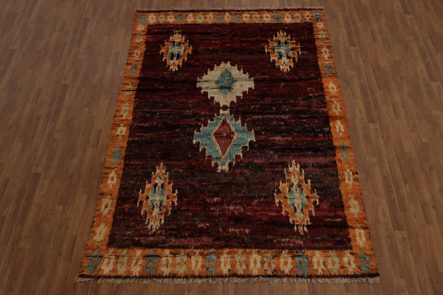 Berber Moroccan Wool Area Rug 7x10