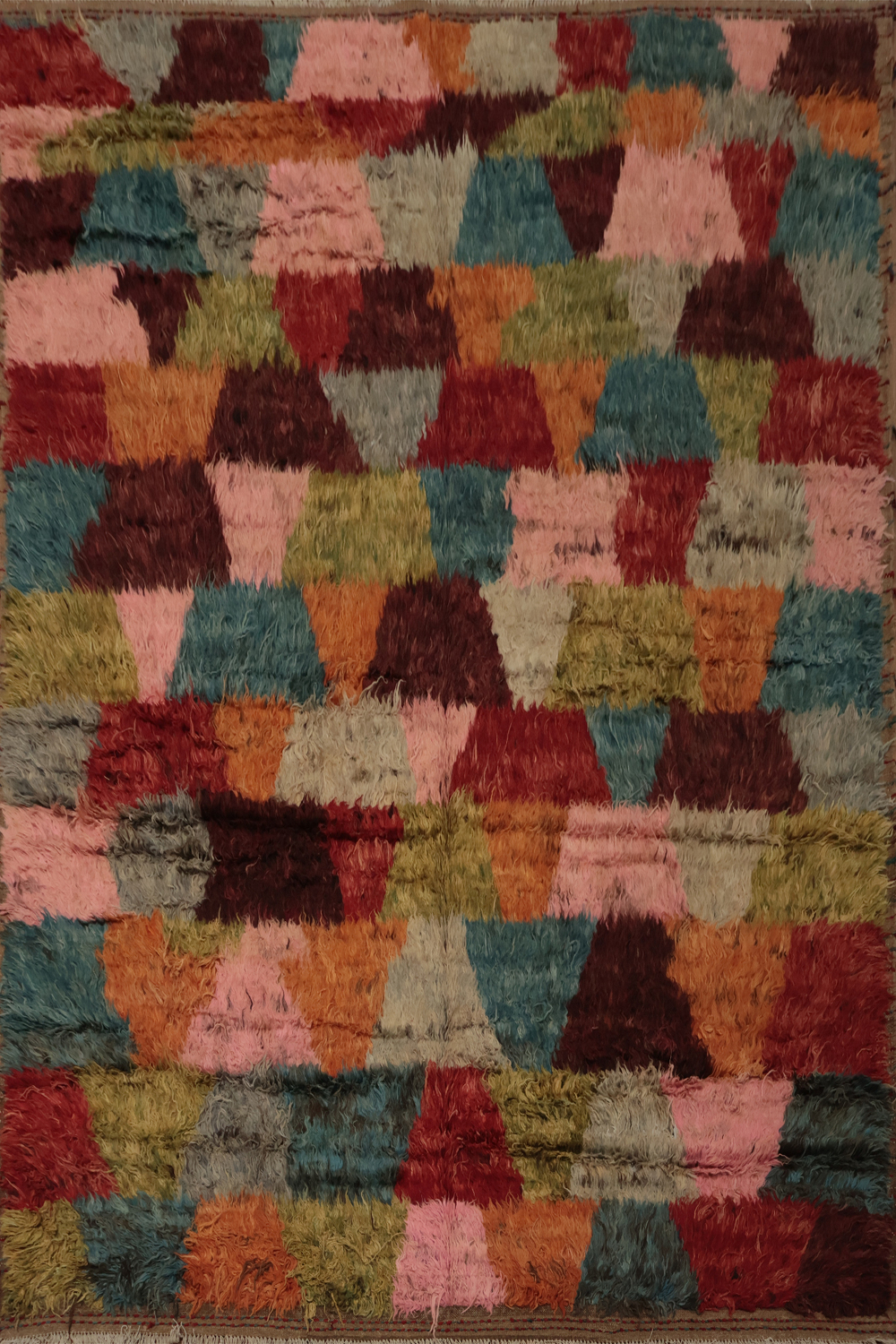 Cozy Shag Berber Moroccan Area Rug 8x10 Enhancing Home Decor