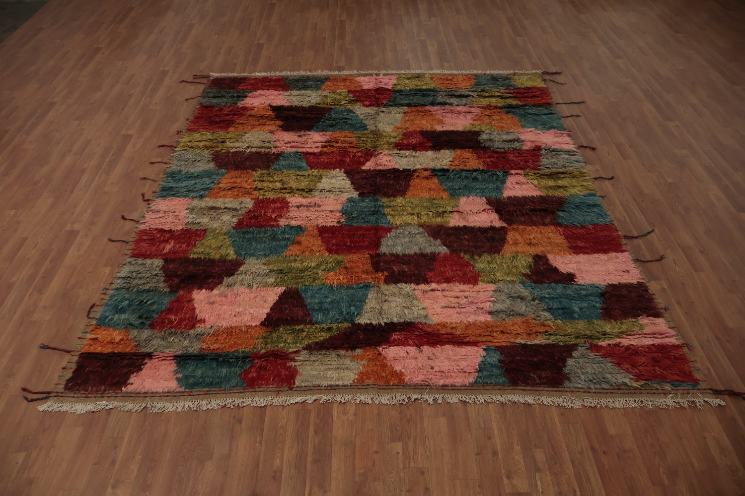 Cozy Shag Berber Moroccan Area Rug 8x10 Enhancing Home Decor
