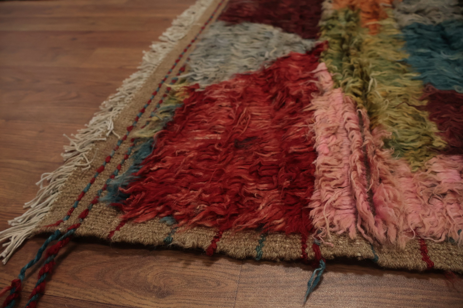 Cozy Shag Berber Moroccan Area Rug 8x10 Enhancing Home Decor