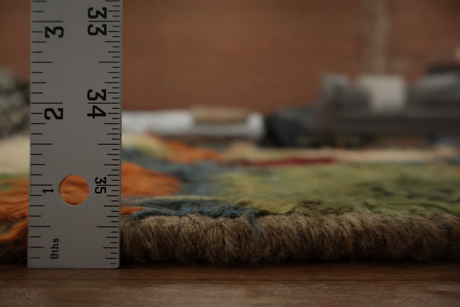 Eye-Catching Moroccan Berber Area Rug 7x10 with Bold Multicolor Patterns