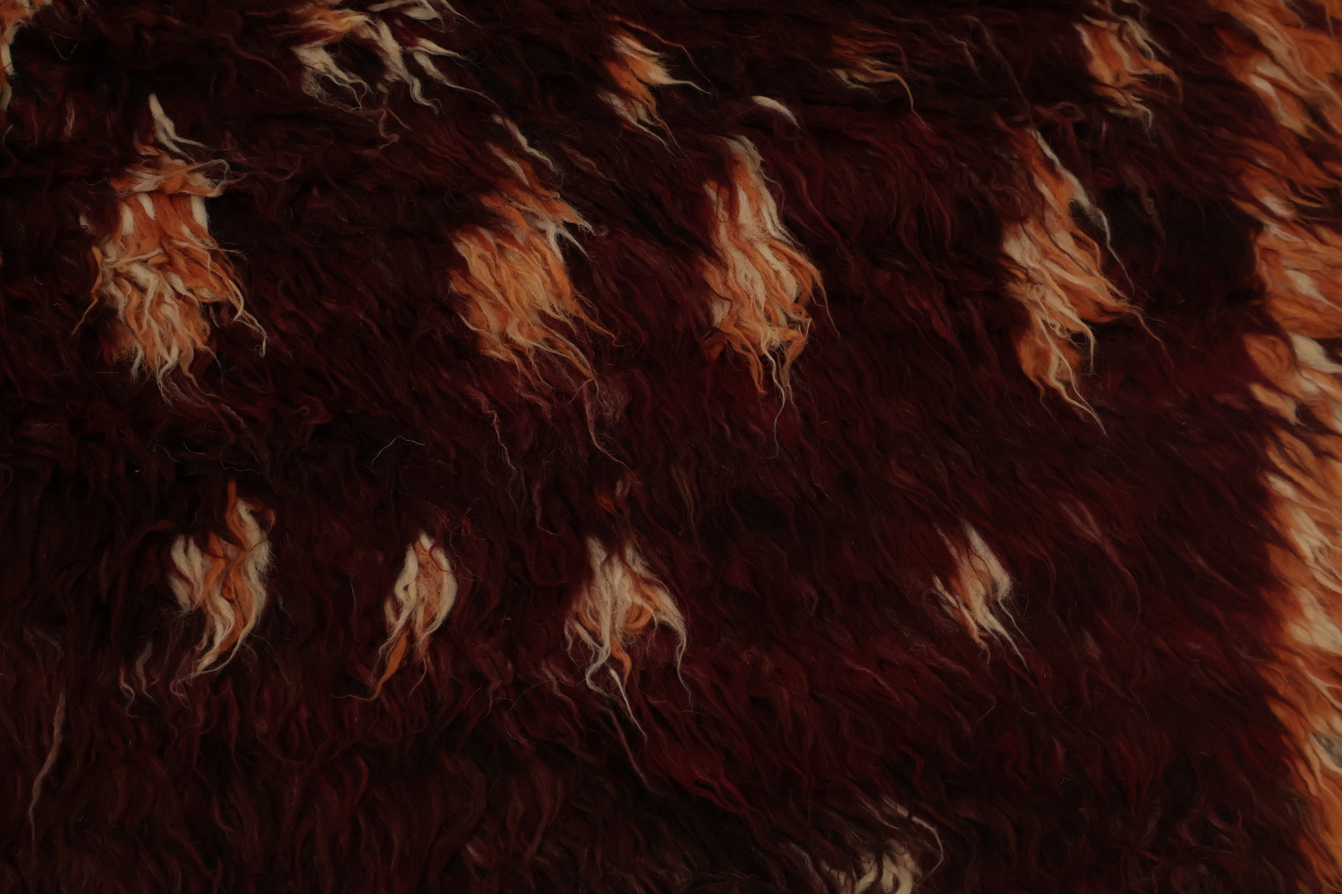 Artisan Made Moroccan Large Area Rug 10x13 in Rich Earthy Hues
