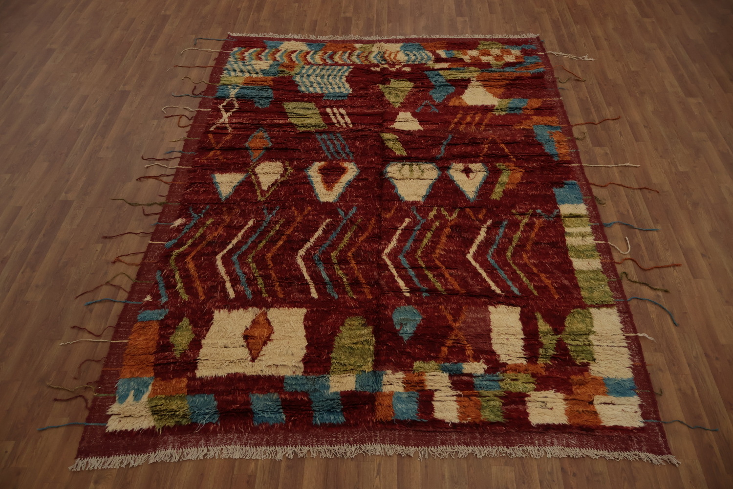 Revitalize Any Room with Eclectic Bohemian Moroccan Area Rug 7x10