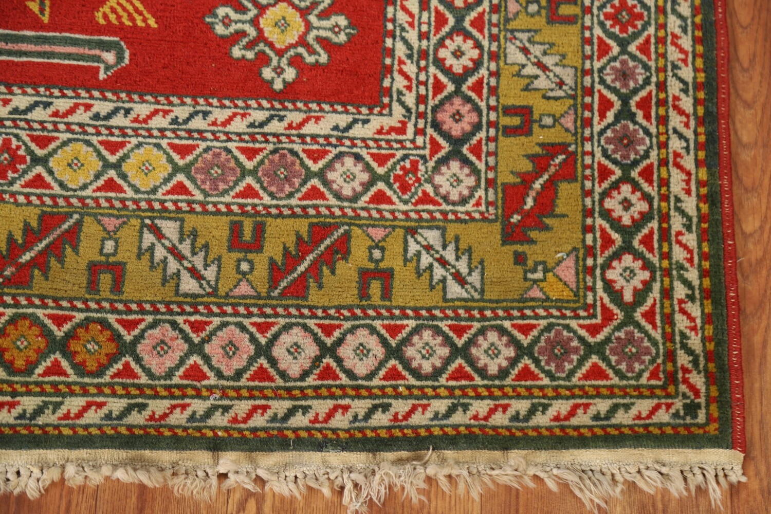 Antique Vegetable Dye Shirvan Area Rug 3x5