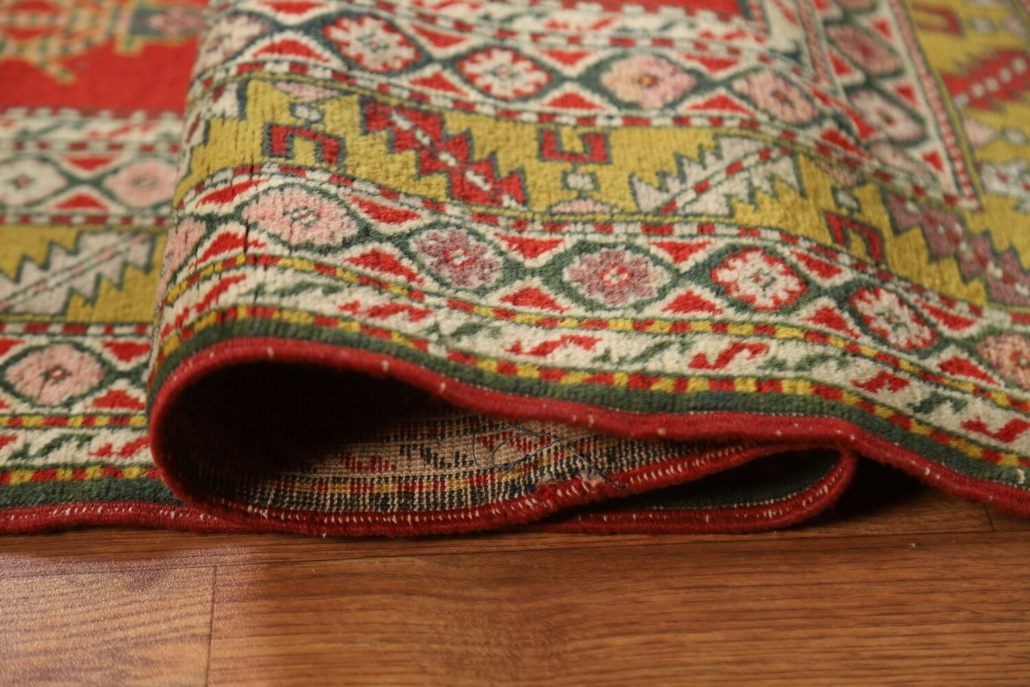 Antique Vegetable Dye Shirvan Area Rug 3x5