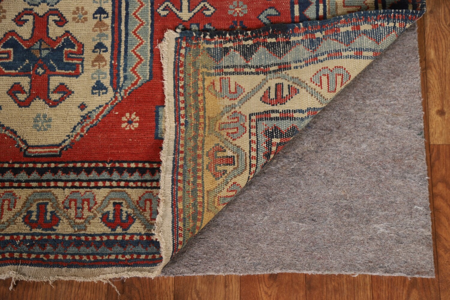 Pre-1900 Antique Vegetable Dye Shirvan-Kazak Area Rug 3x5