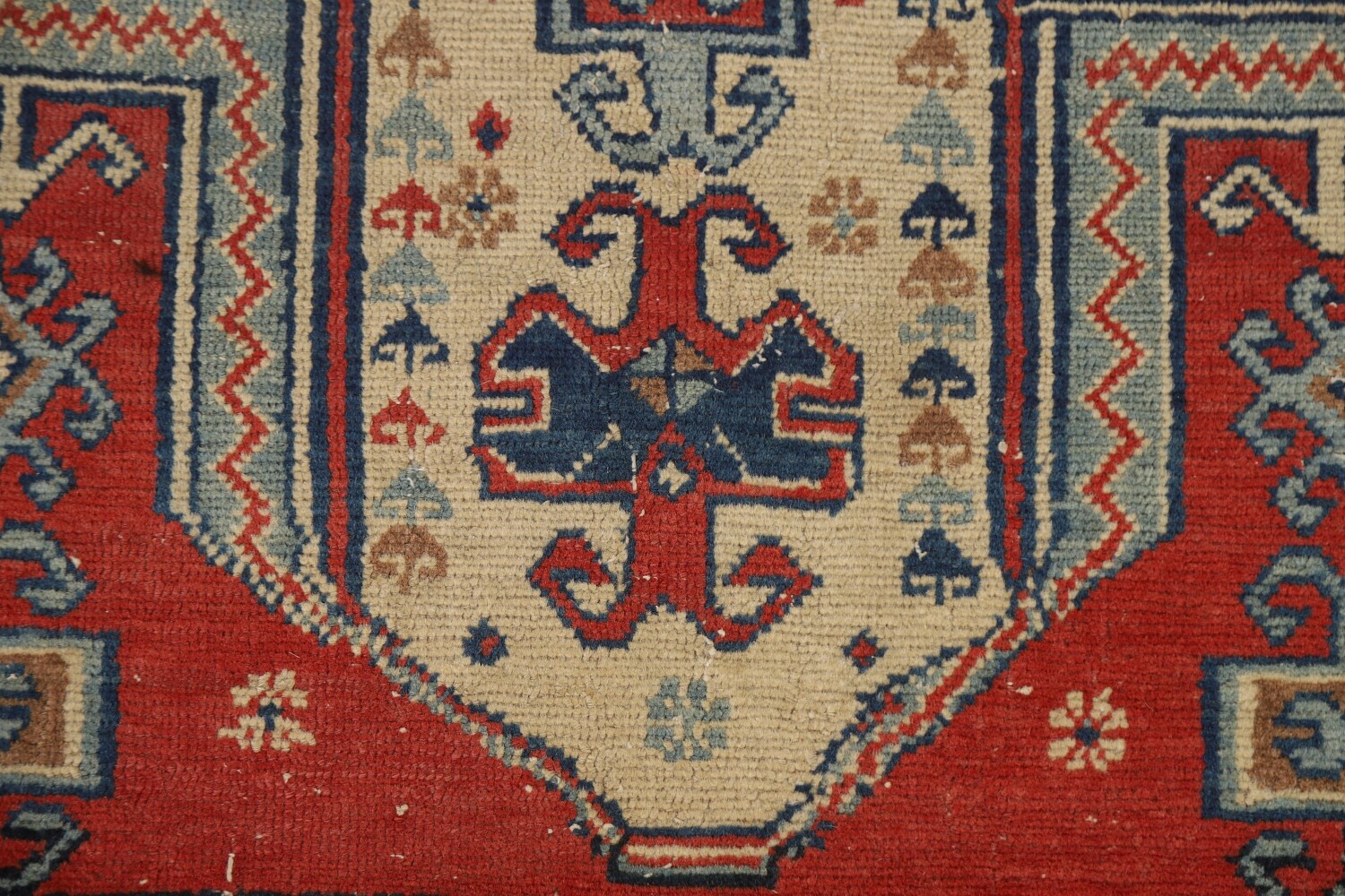 Pre-1900 Antique Vegetable Dye Shirvan-Kazak Area Rug 3x5