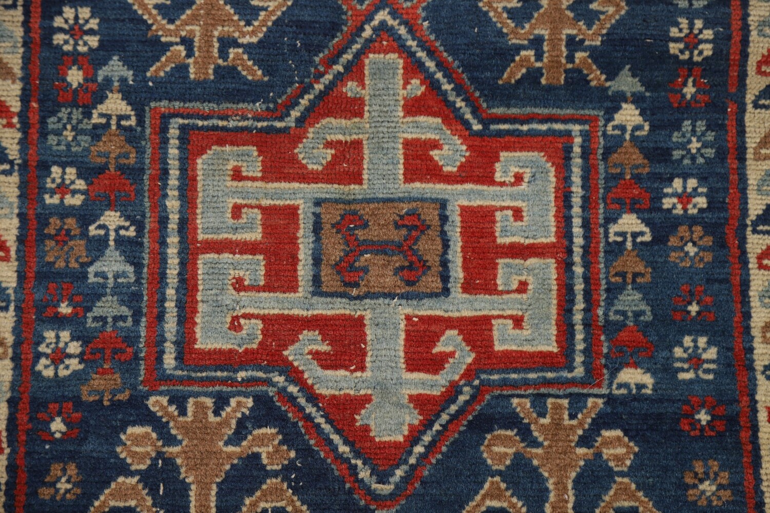 Pre-1900 Antique Vegetable Dye Shirvan-Kazak Area Rug 3x5