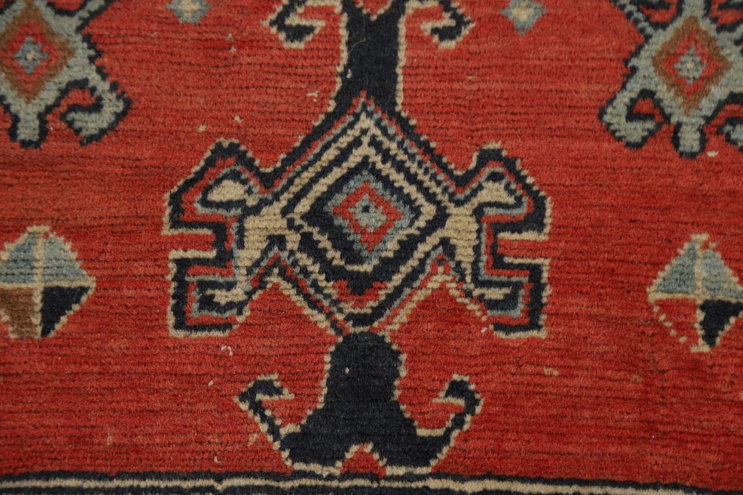 Pre-1900 Antique Vegetable Dye Shirvan-Kazak Area Rug 3x5
