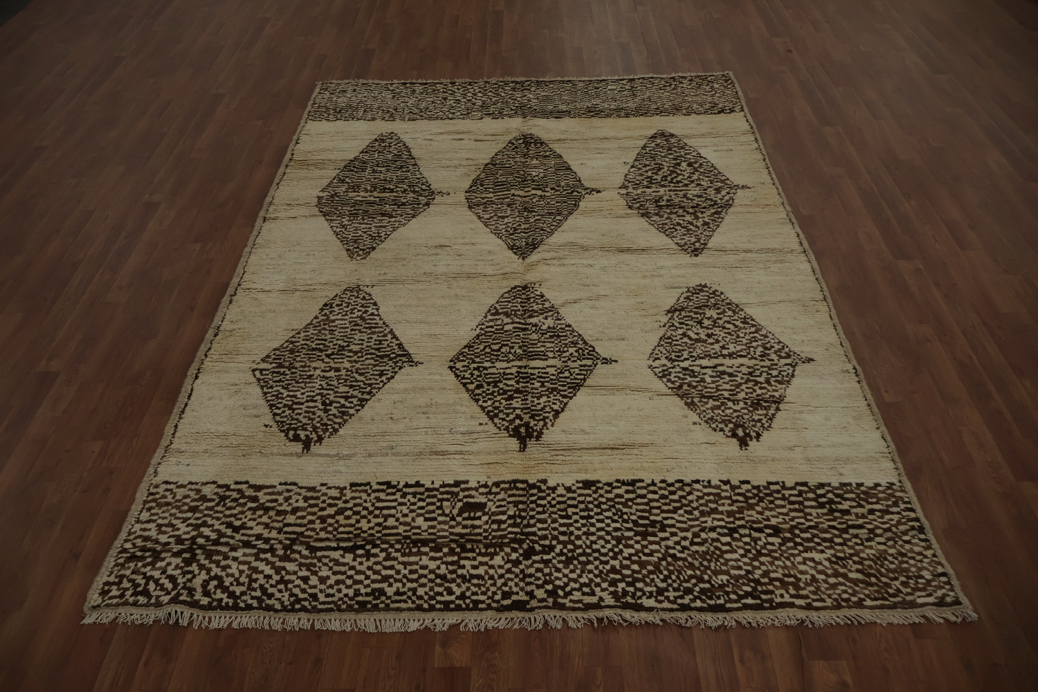 Geometric Moroccan Area Rug 7x10